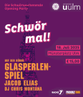 Einladungsflyer zur Schwörwochenende Opening Party