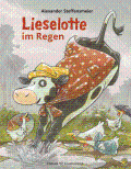Kuh im Regen